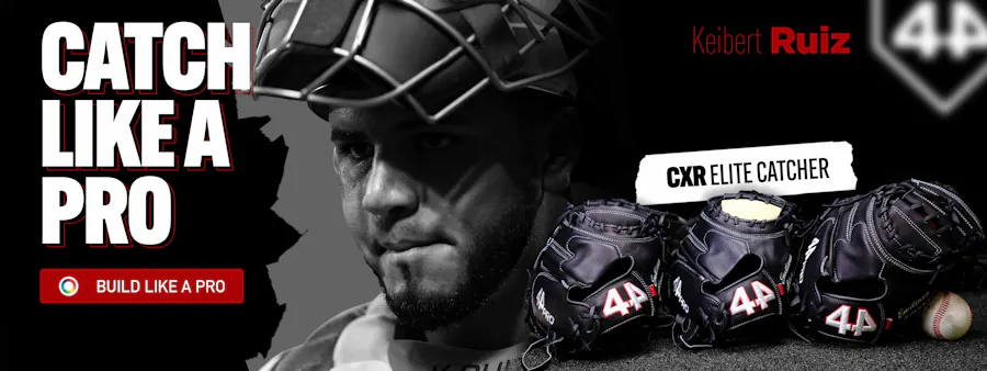 44 Pro custom catcher's mitt